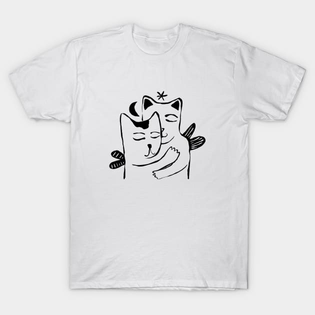 Catlove T-Shirt by zsofiporkolab